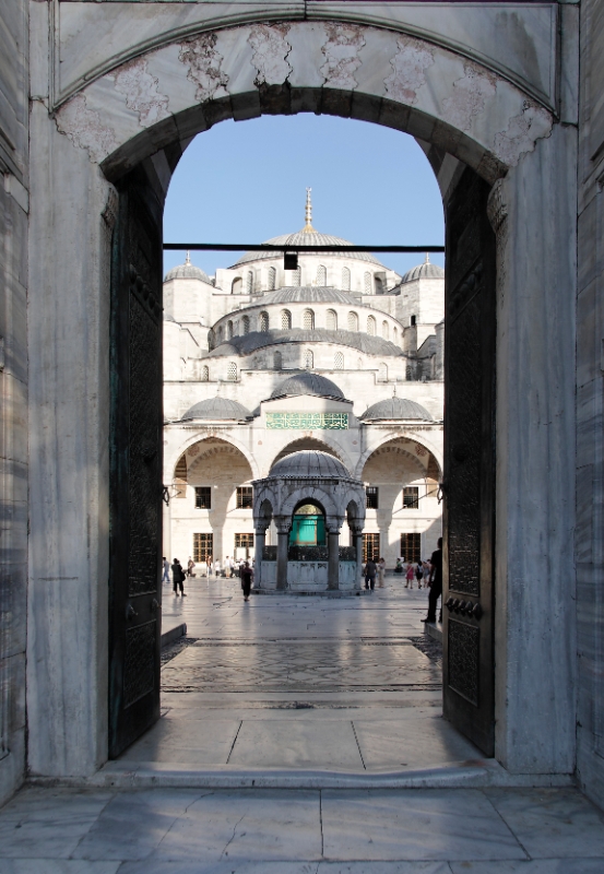 Blue Mosque, Istanbul Turkey 12.jpg - Blue Mosque, Istanbul, Turkey